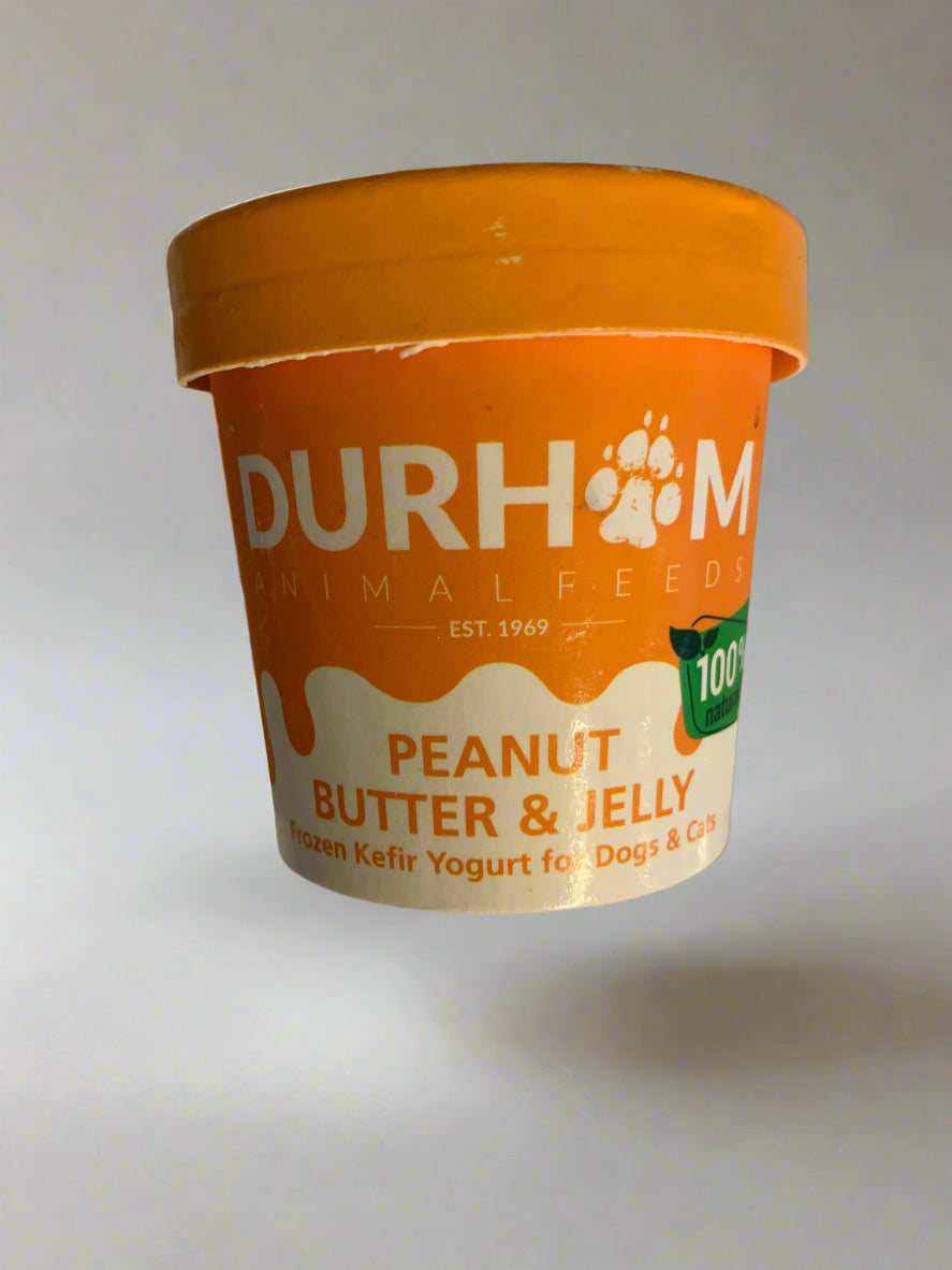 Durham Animal Feed Organic Kefir Yogurt 85ml, dog treat, dog treats, front side