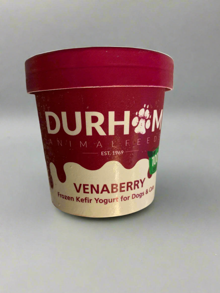Durham Animal Feed Organic Kefir Yogurt 85ml, dog treat, dog treats, front side