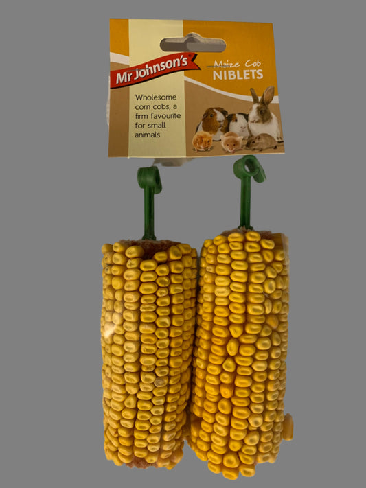 corn on the cob, rabbit treats, treats for rabbits, front side