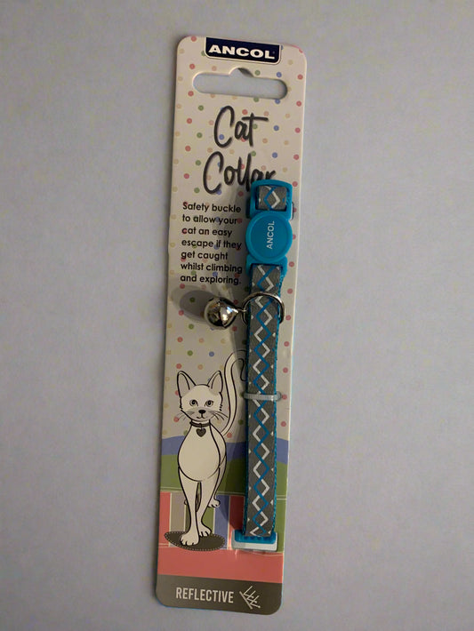 Ancol Zig Zag Cat Collar, cat collars, front side
