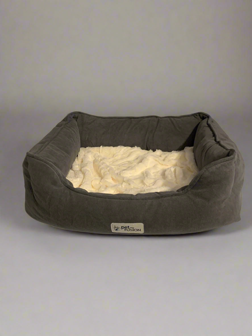 woodpeckers cuddler dog bed, dog bed, dog beds, front side