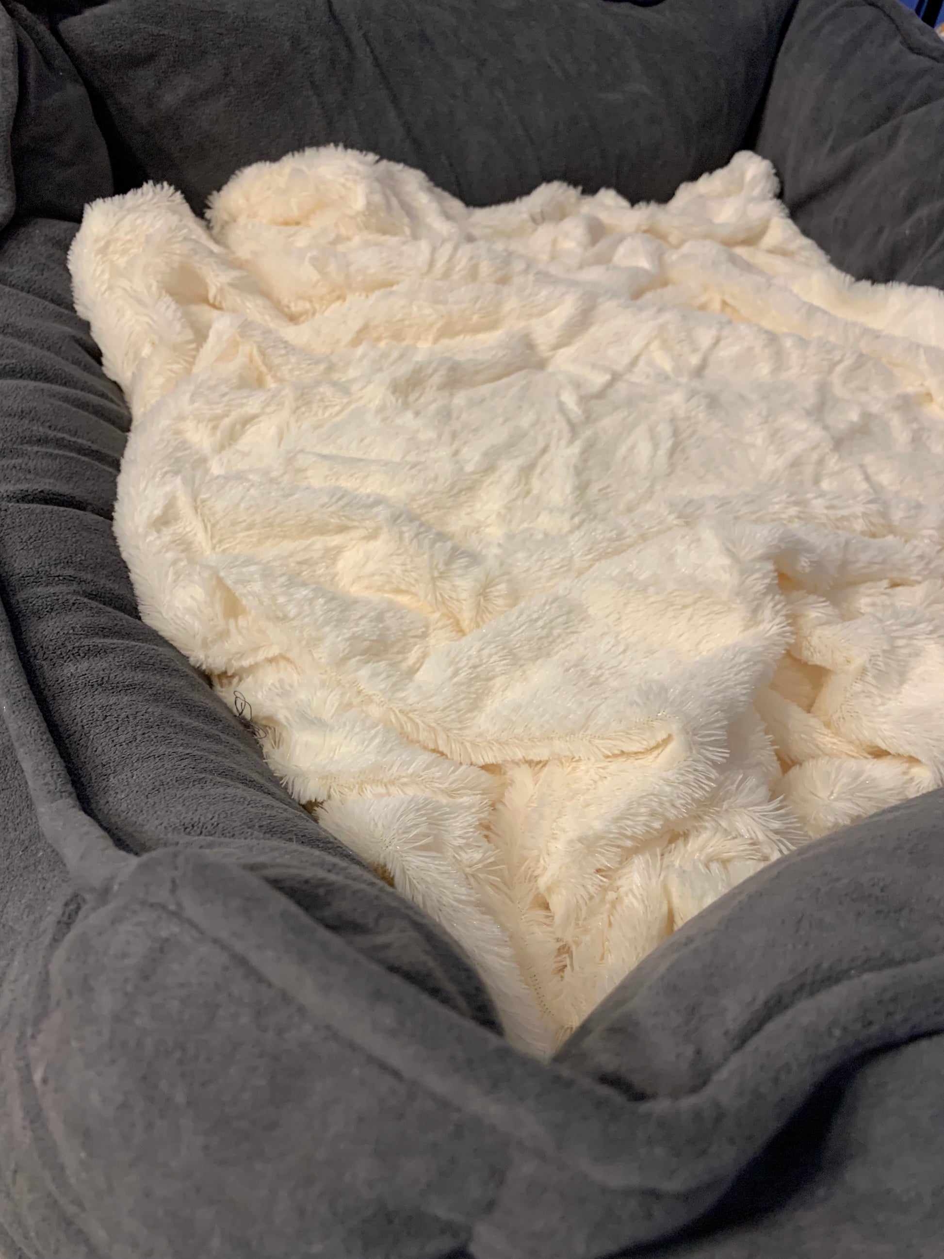 woodpeckers cuddler dog bed, dog bed, dog beds, right side