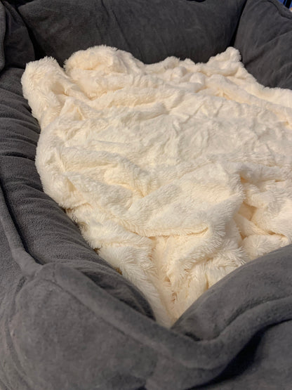 woodpeckers cuddler dog bed, dog bed, dog beds, right side