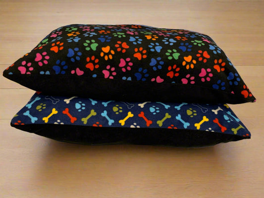 woodpeckers fleece cushion, dog bed, dog beds, collection side