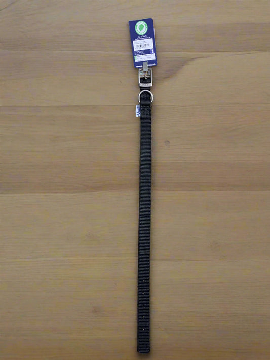 ancol nylon dog collar, dog collars, dog front side