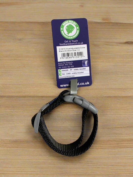 Ancol Viva Adjustable Dog Collar, dog collar, dog collars, front side