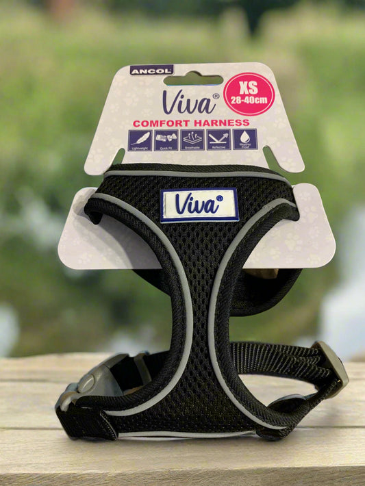 ancol comfort harness, dog harness, dog harness uk, front side