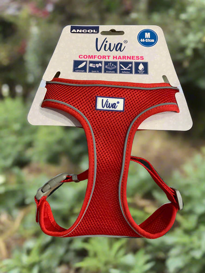 ancol comfort harness, dog harness, dog harness uk, front side