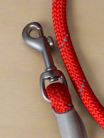 Ancol Trigger Hook Rope Dog Lead 107cm, dog lead, dog leads, front side