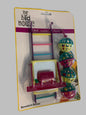 Bird Toy Multipack Ball/Ladder/Perch, bird toys, bird toys for budgies, bird toys for cockatiels, front side