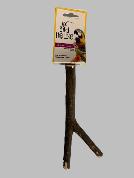Happy Pet Branch Perch Small, bird toys, bird toys for budgies, bird toys for cockatiels, front side