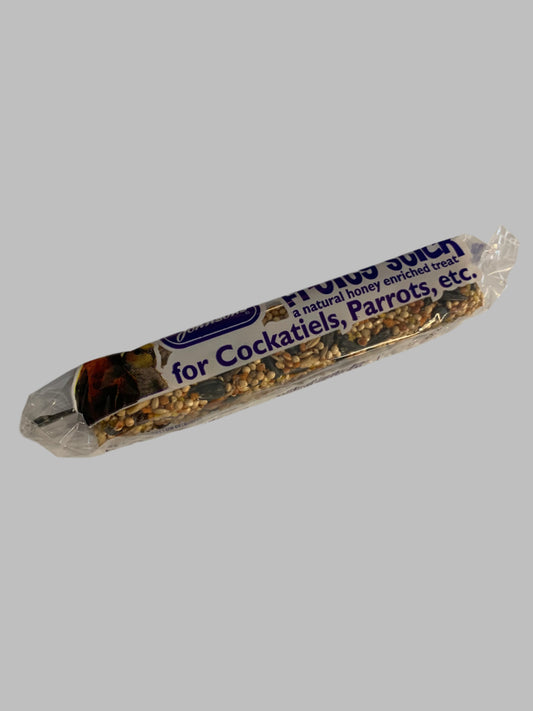 Johnsons Fruity Stick, bird treat, bird treats, bird treats homemade, bird treats for cockatiel, front side