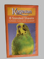 kagesan sand sheets, sand sheets for birds, sand sheets for bird cages, sand sheets for budgies, front side