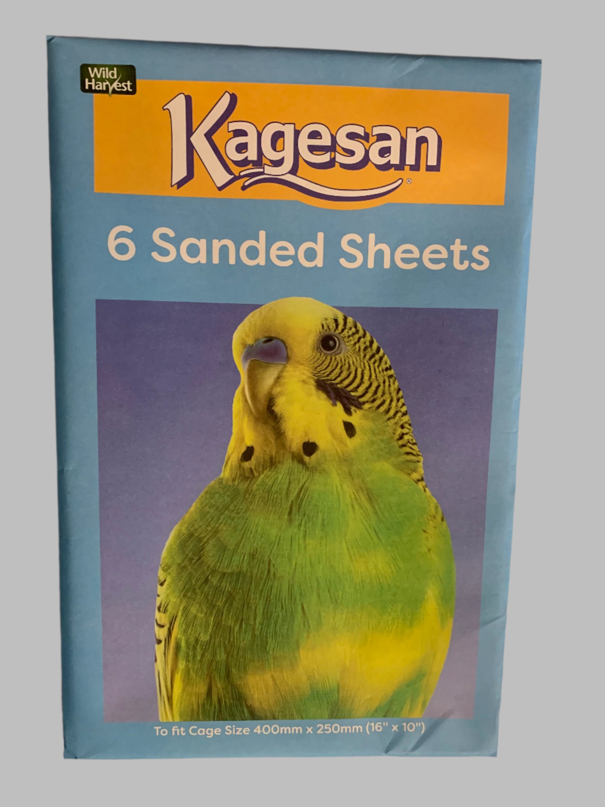 kagesan sand sheets, sand sheets for birds, sand sheets for bird cages, sand sheets for budgies, front side