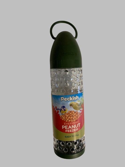 Peckish Peanut Feeder, bird feeder, bird feeders, bird feeders uk, bird feeder camera, bird feeders squirrel proof, squirrel proof bird feeders, front side