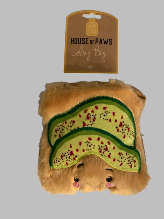 House Of Paws Sourdough Dog Toy, dog toys uk, dog toys amazon, front side