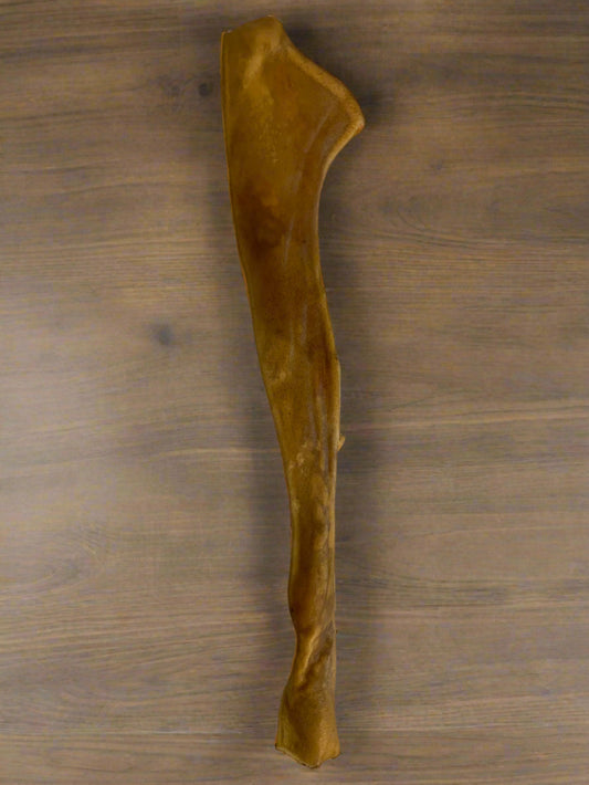 Buffalo bully stick, Natural Dog Treat, Front Side