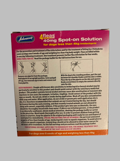 4fleas Spot On Dog
