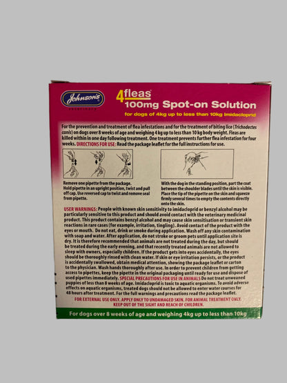 4fleas Spot On Dog