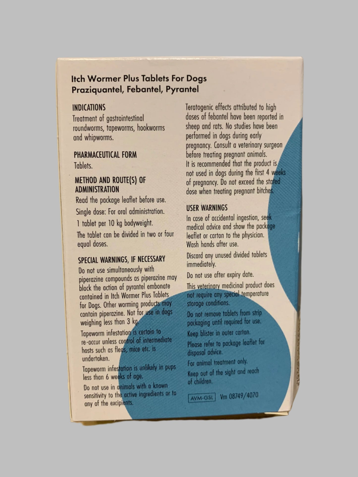 Itch Worming Treatment For Dogs 2pk
