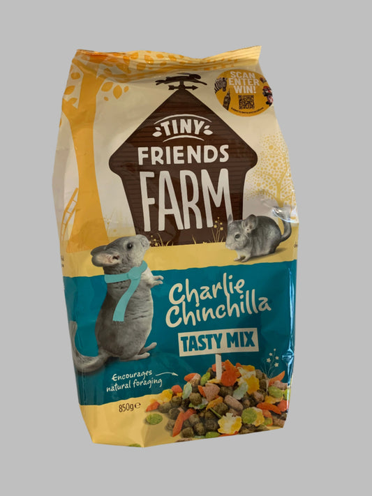 Tiny Friends Farm Charlie Chinchilla Food 850g