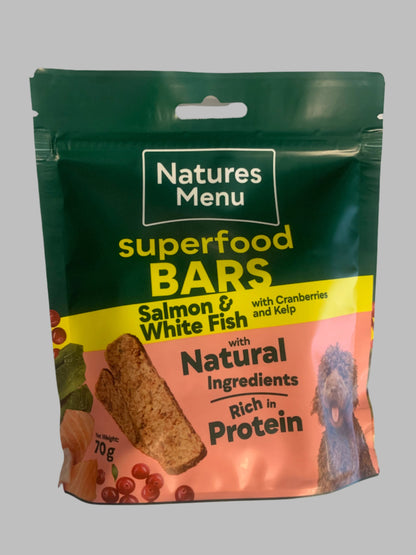 Natures Menu Country Hunter Superfood Bars 100g