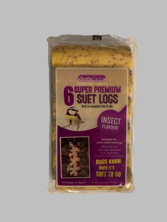 Suet to Go Mealworm and Insect Logs