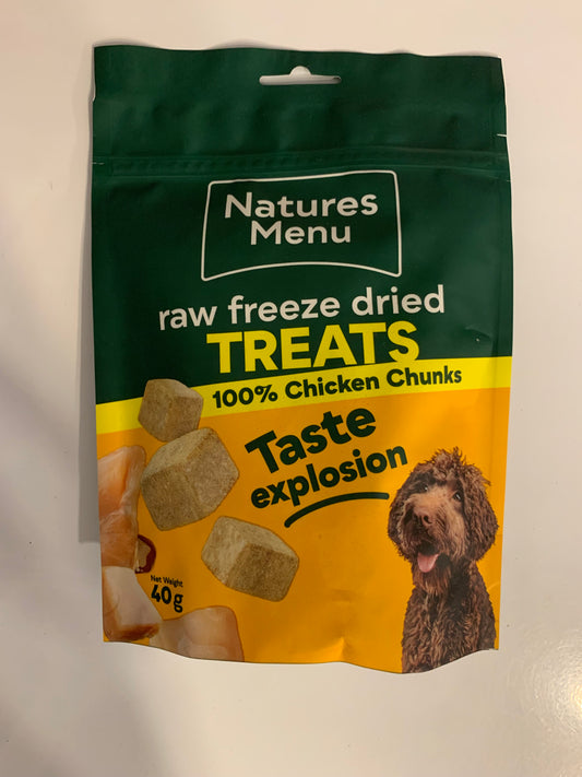 Natures Menu Raw Freeze Dried Treats 40g