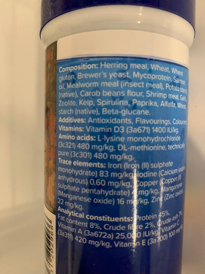 king british tropical flake food, fish food, fish food near me, back side, pets at home