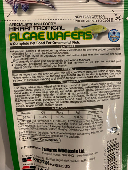 algae wafers, fish food, fish food near me, back side, pets at home