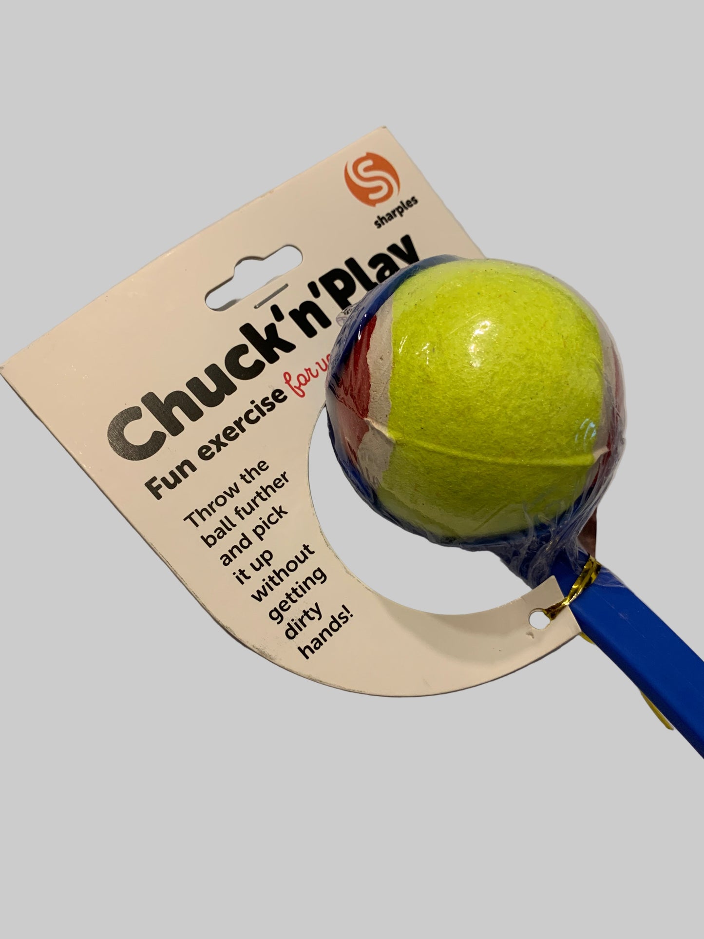 Chuck N Play Long Ball Launcher, dog toys uk, dog toys amazon, left side, pets at home