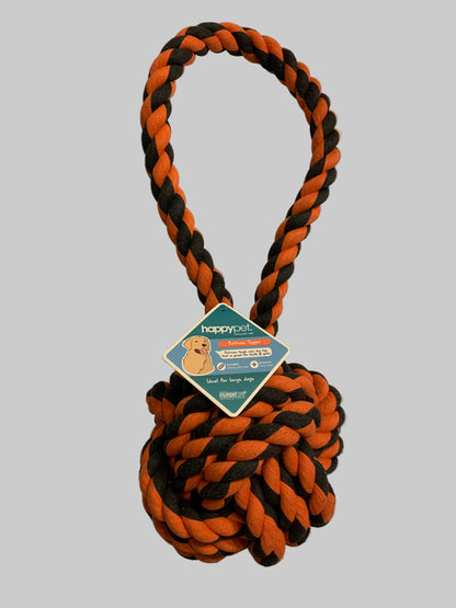 Happy Pet Extreme Tugger Dog Toy, dog toys uk, dog toys amazon, front side, pets at home