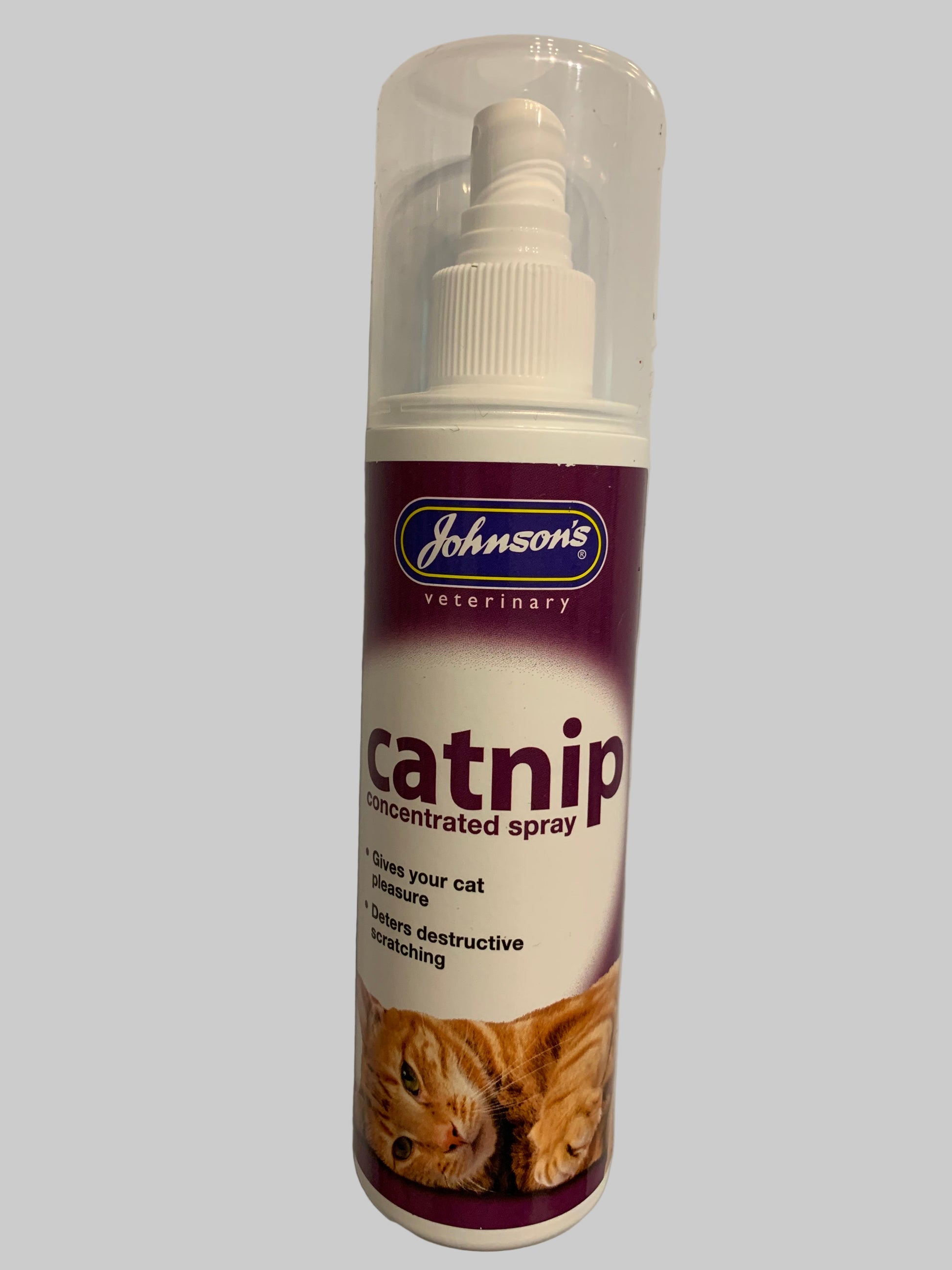 Johnson's Catnip Spray 150ml, catnip toys, catnip spray, front side, pets at home