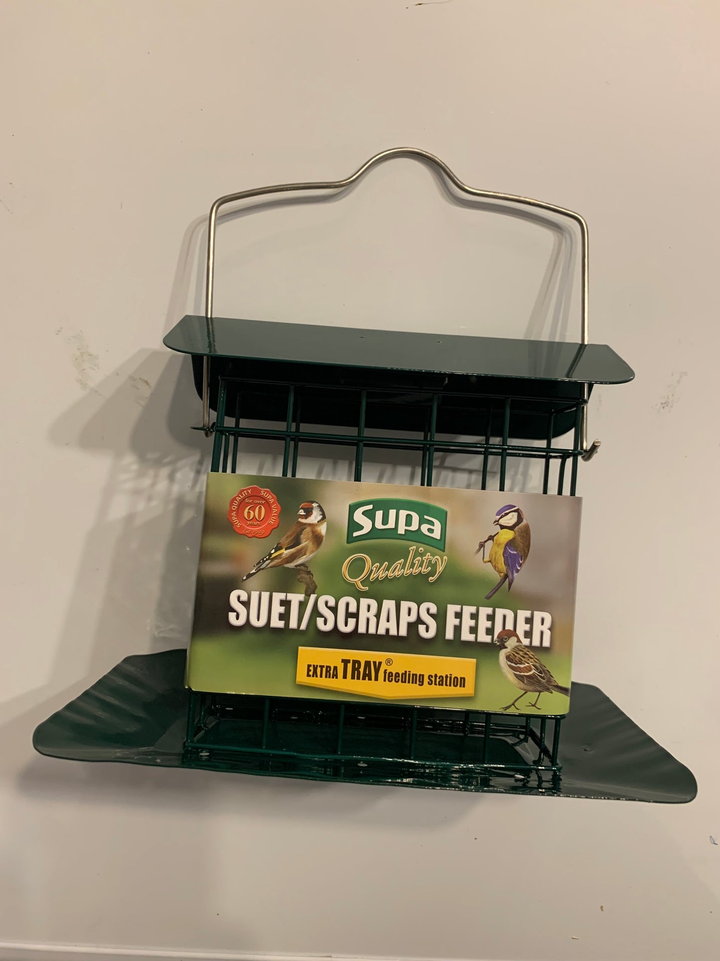 Supa Suet/Scraps Feeder, bird feeder, bird feeders, bird feeders uk, bird feeder camera, bird feeders squirrel proof, squirrel proof bird feeders, front side, pets at home