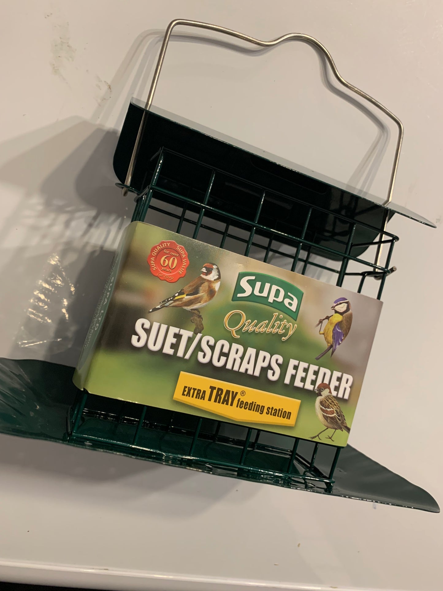 Supa Suet/Scraps Feeder, bird feeder, bird feeders, bird feeders uk, bird feeder camera, bird feeders squirrel proof, squirrel proof bird feeders, left side, pets at home