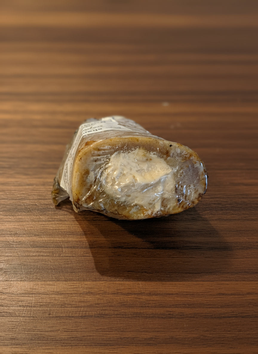 Beef shank with peanut butter, dog treats, top side, pets at home, natural dog treats, pets at home