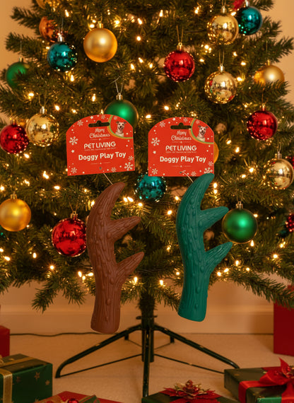Christmas Antler Dog Toy