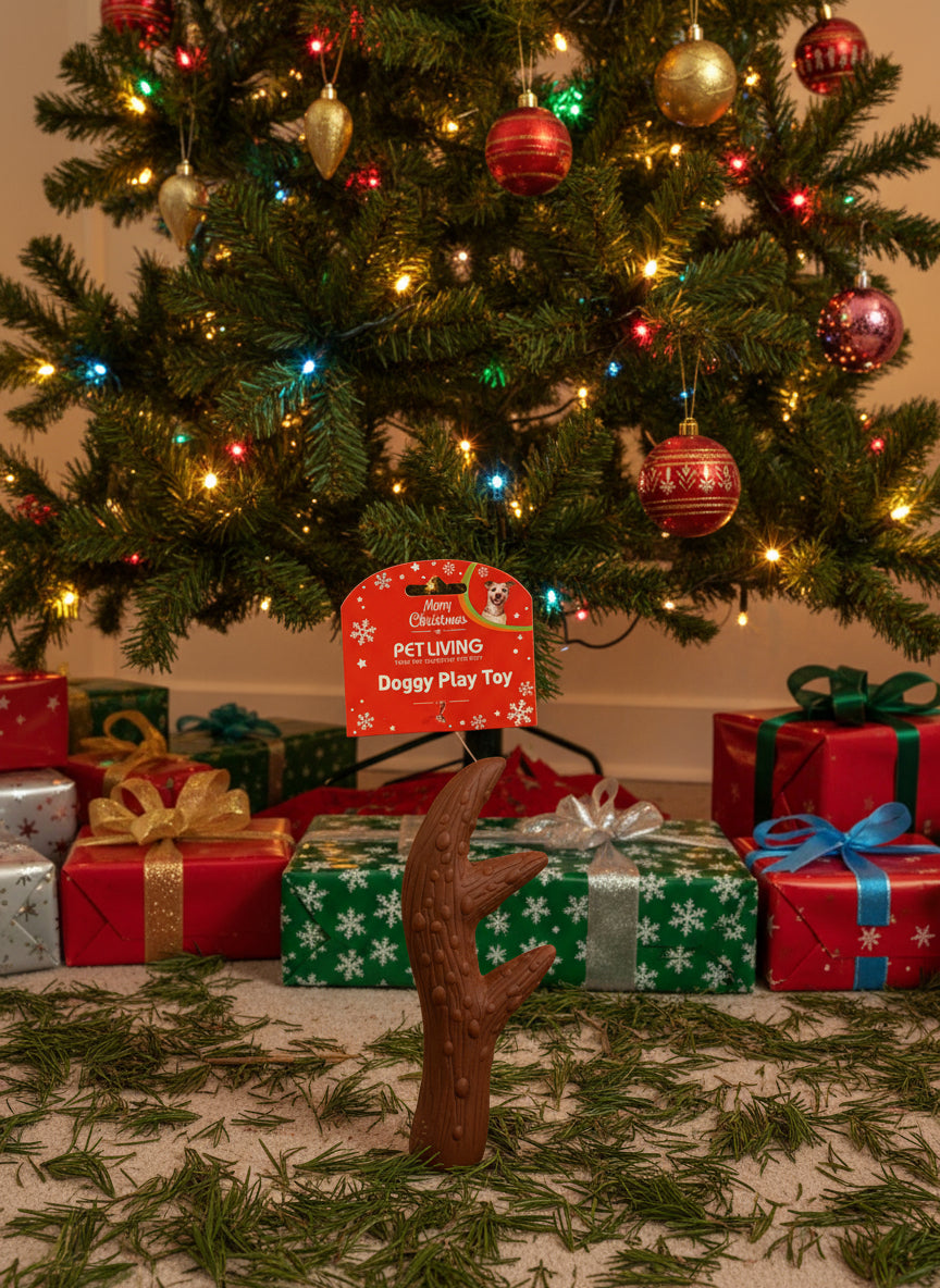 Christmas Antler Dog Toy