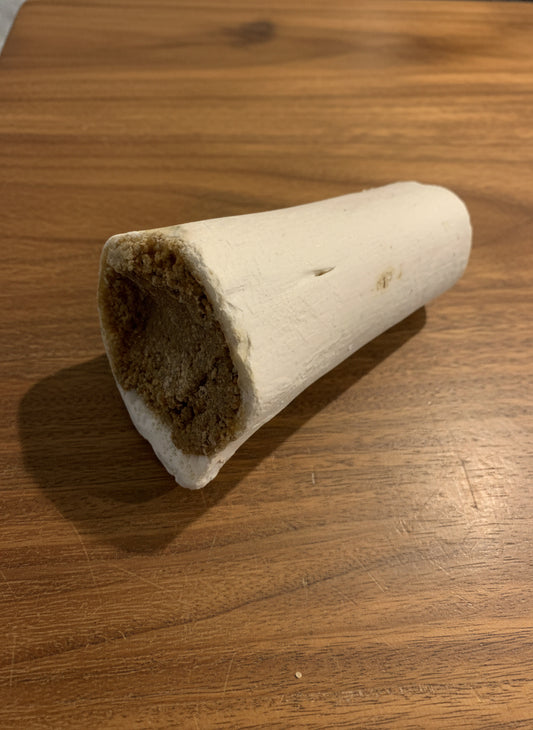 Beef Marrowbone Filled With Chicken, dog treats, left side, pets at home, natural dog treats, pets at home