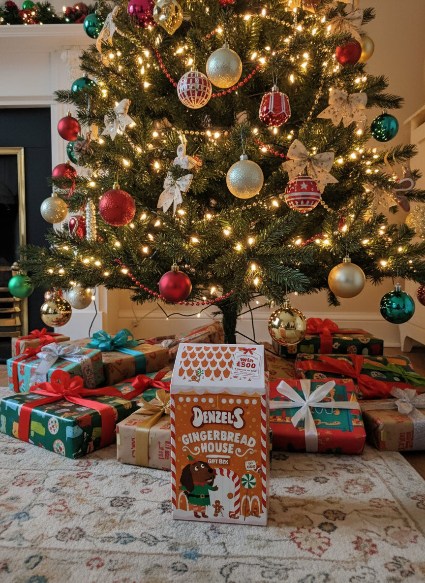 Denzel's Gingerbread House Gift Box 140g