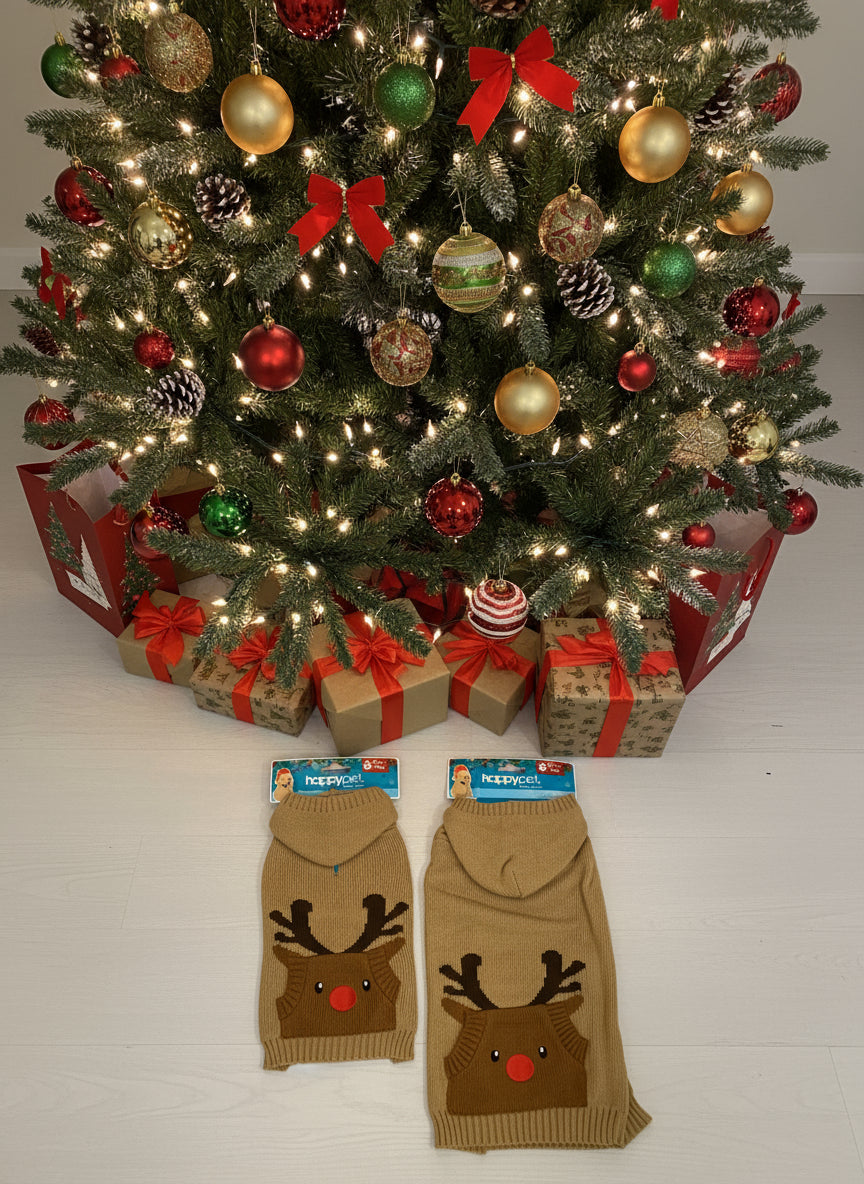 Happy Pet Reindeer Hoody