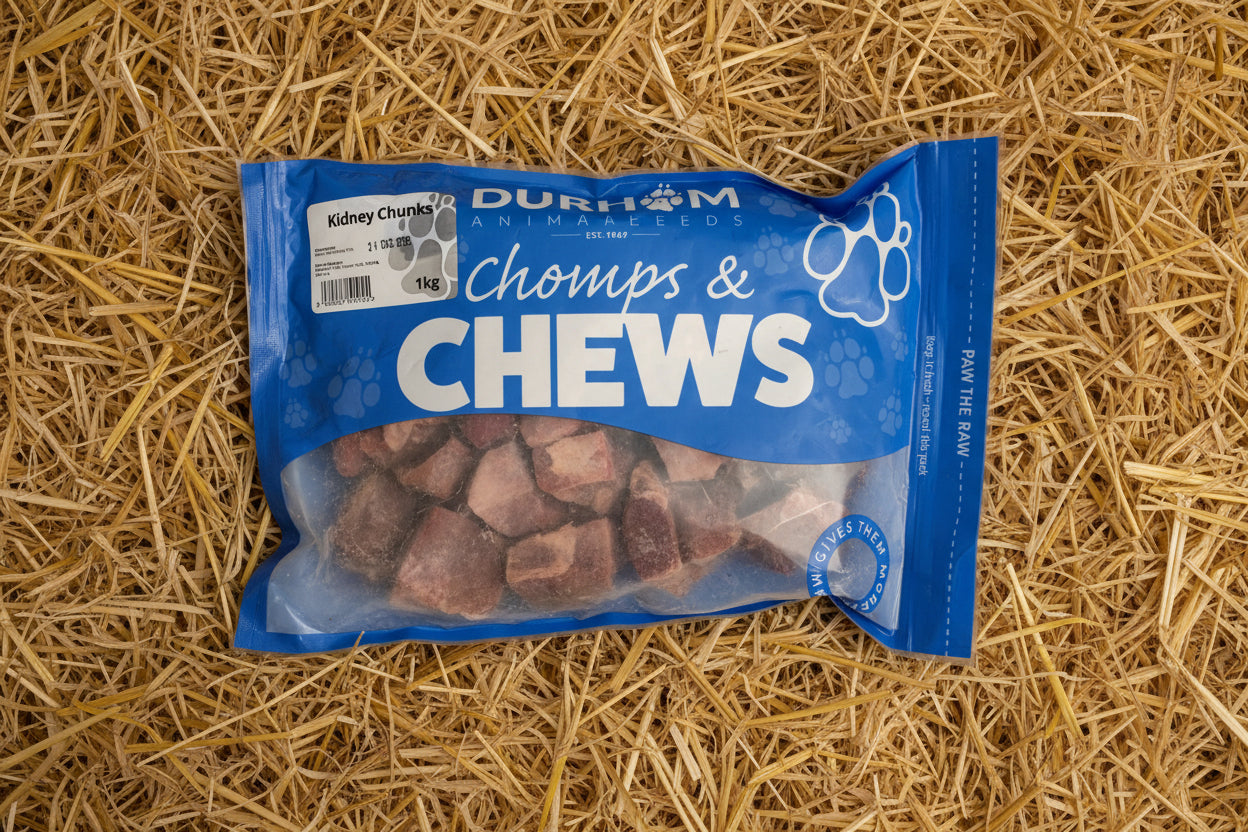 Durham Animal Feed Kidney Chunks 1kg