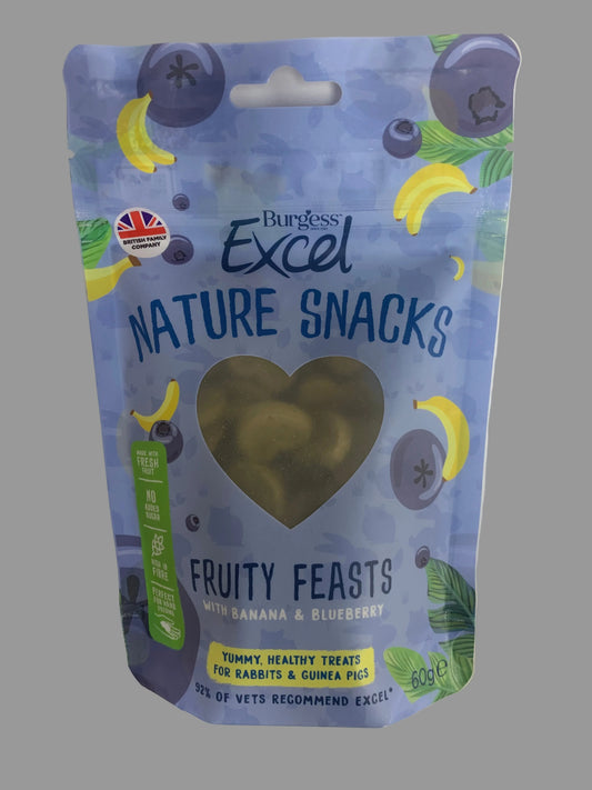 Burgess Excel Fruity Feasts 60g