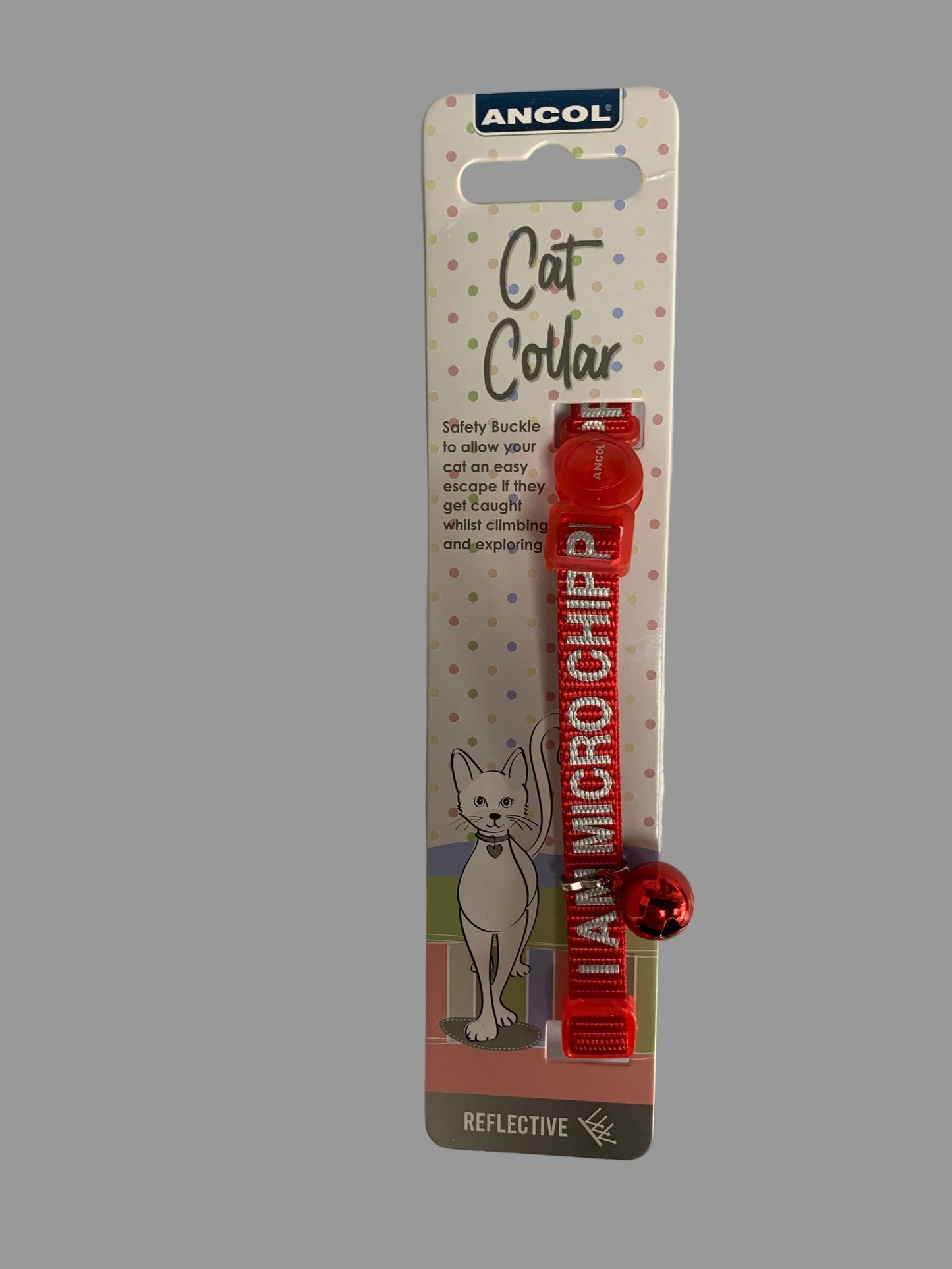 Ancol I am Microchipped Cat Collar