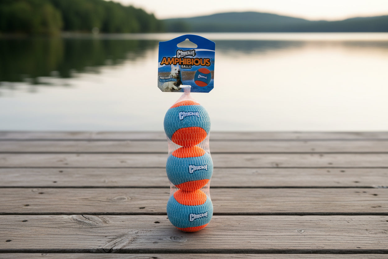 Chuckit Amphibious Ball 3pk