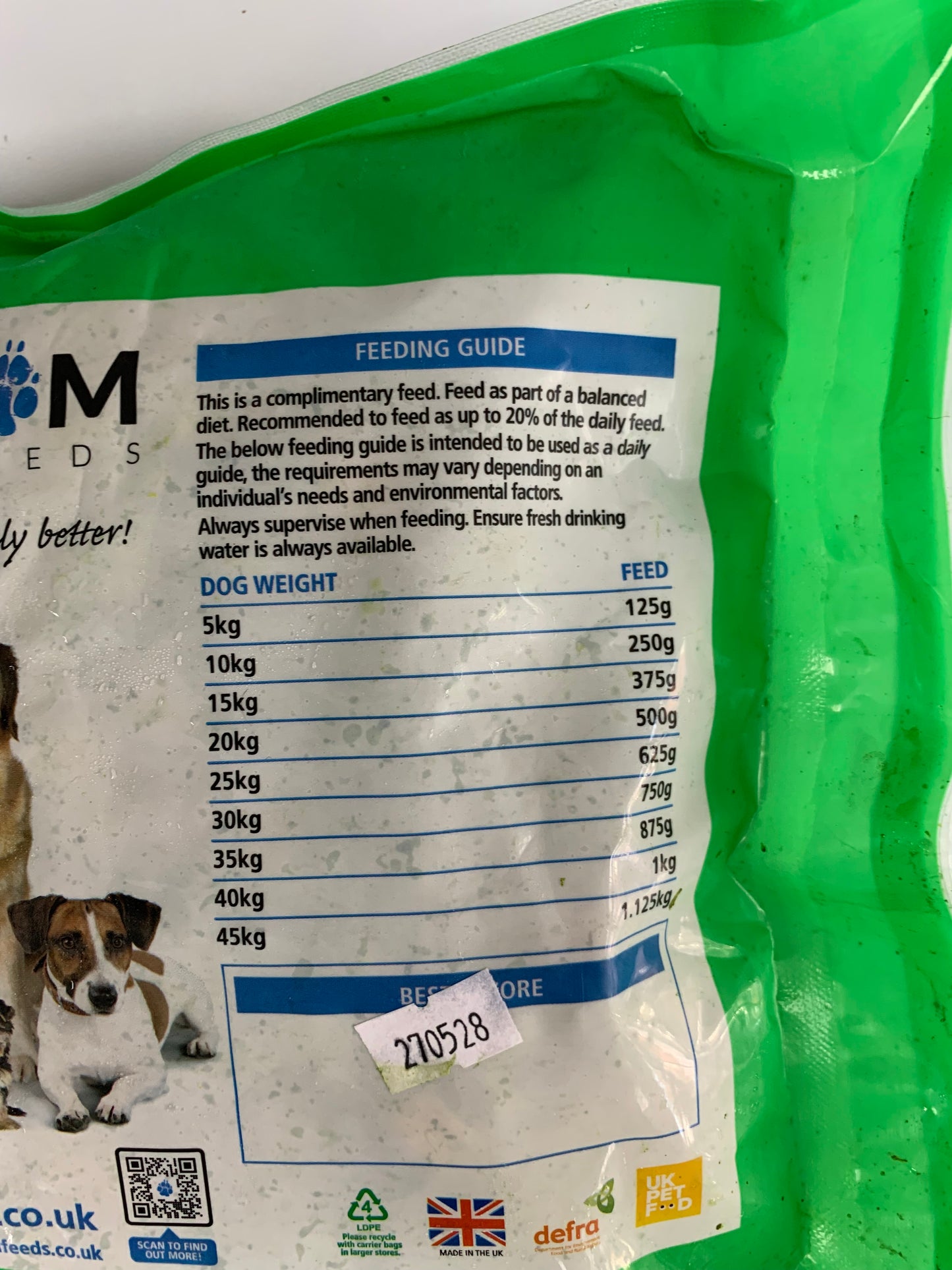 Durham Animal Feed Vegetable Medley 1kg