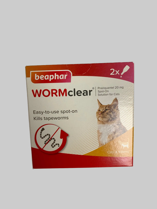 Beaphar WORMclear Spot On 2pk