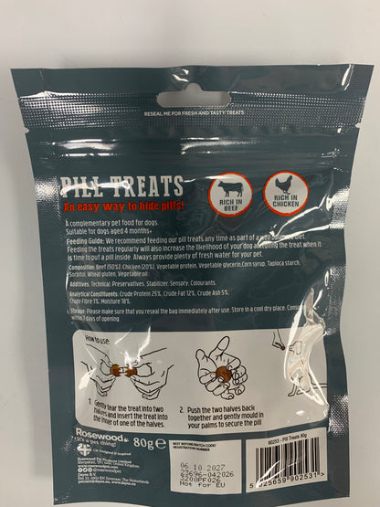 Rosewood Beef & Chicken Pill Hiding Dog Treats
