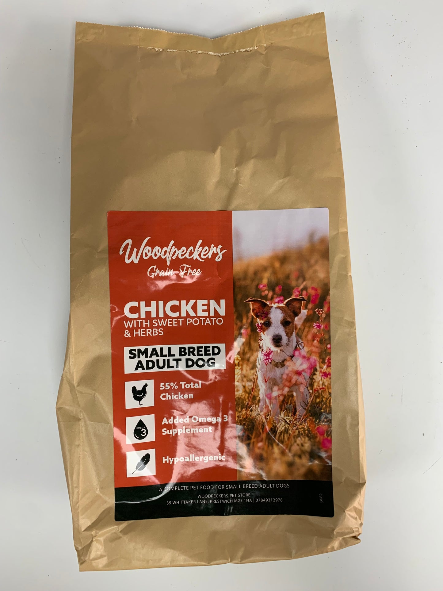 Woodpeckers Grain Free Dog Food 2kg