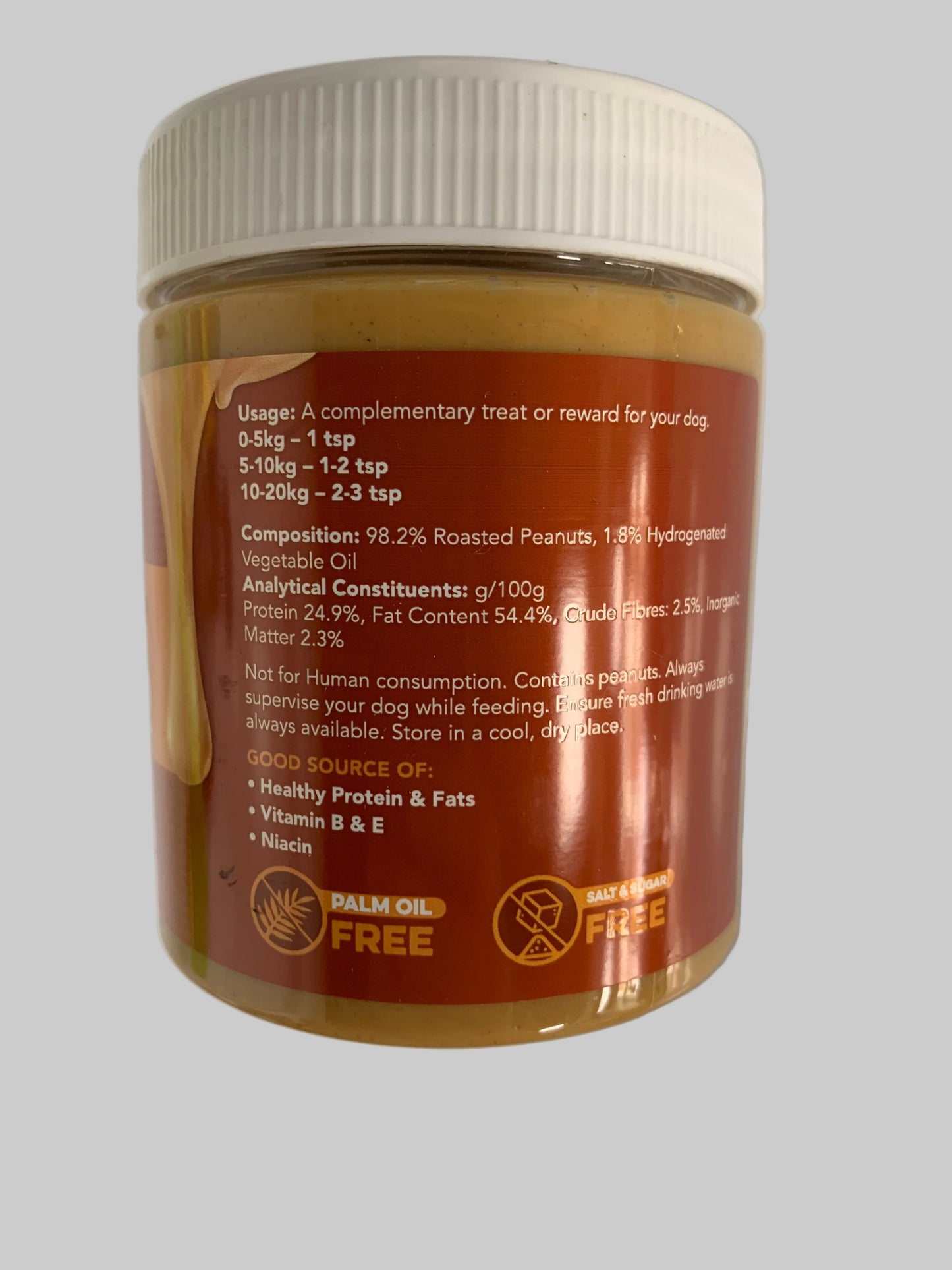 Paddock Farm Dog Friendly Peanut Butter 340g